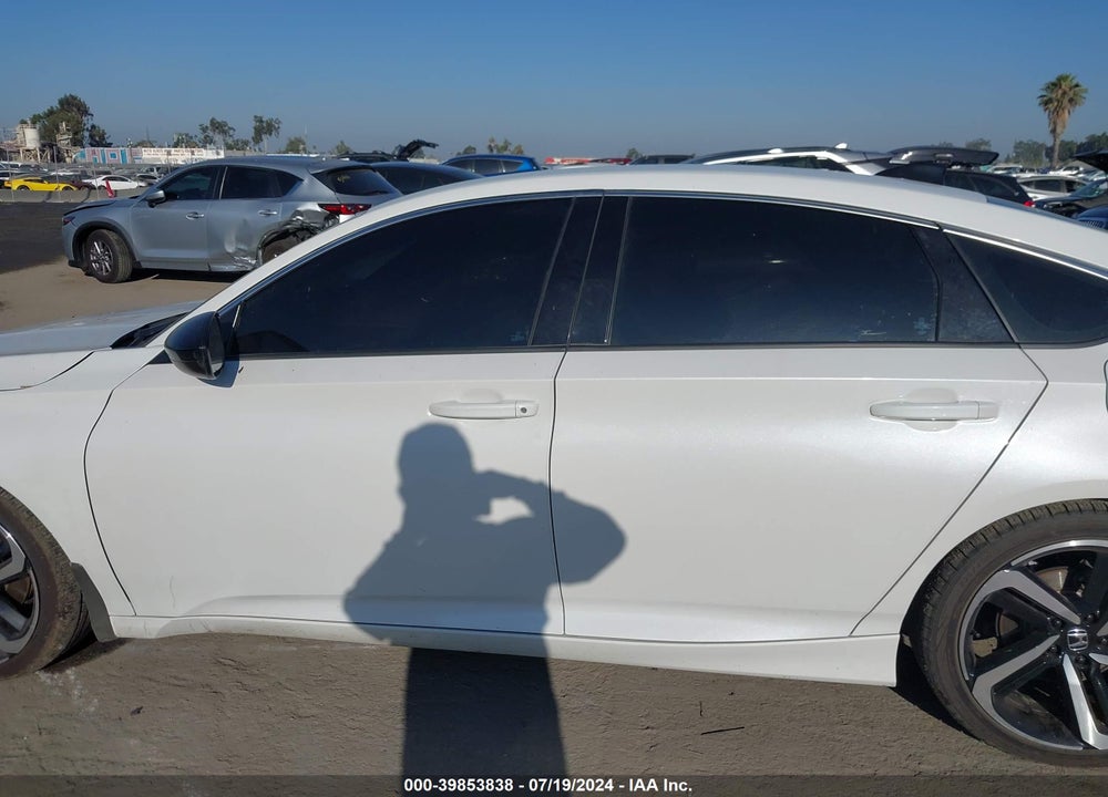 2021 HONDA ACCORD SPORT VIN: 1HGCV1F33MA053881