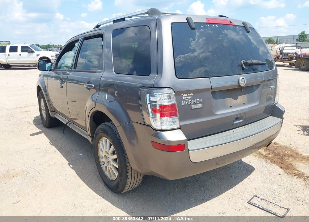 2011 MERCURY MARINER PREMIER VIN: 4M2CN8HG2BKJ07518