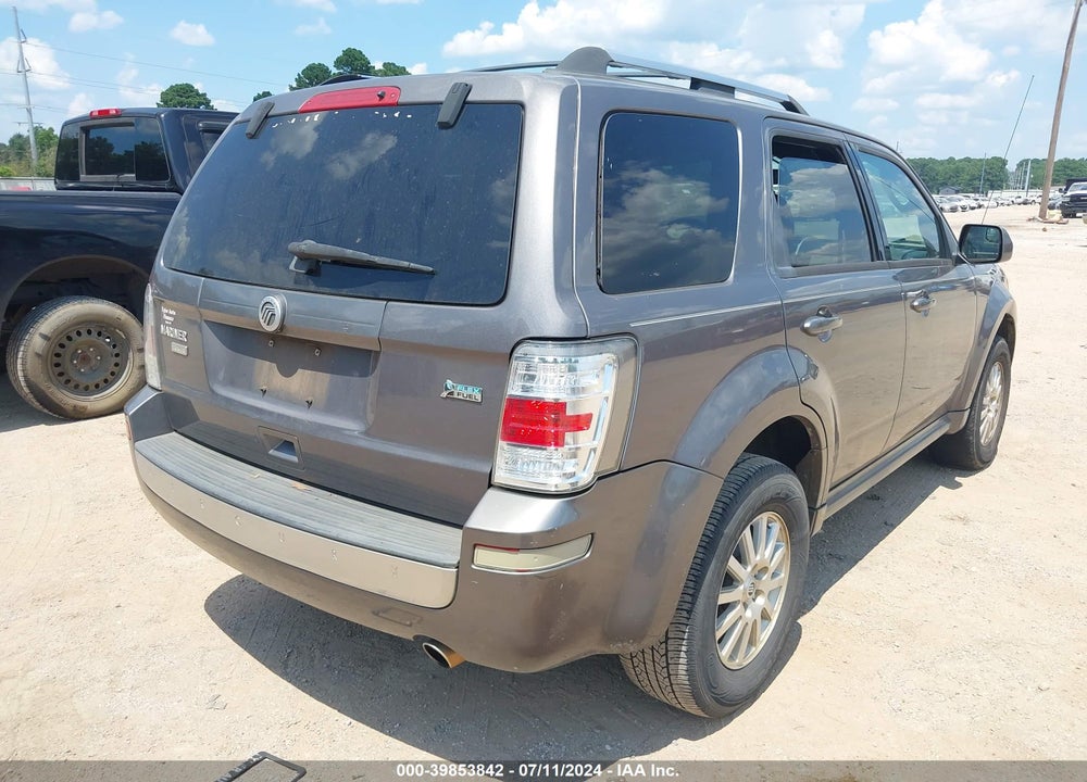 2011 MERCURY MARINER PREMIER VIN: 4M2CN8HG2BKJ07518