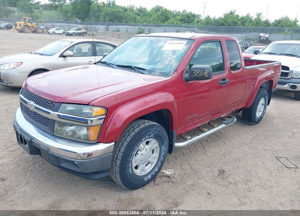 2005 CHEVROLET COLORADO LS VIN: 1GCDT196058215618