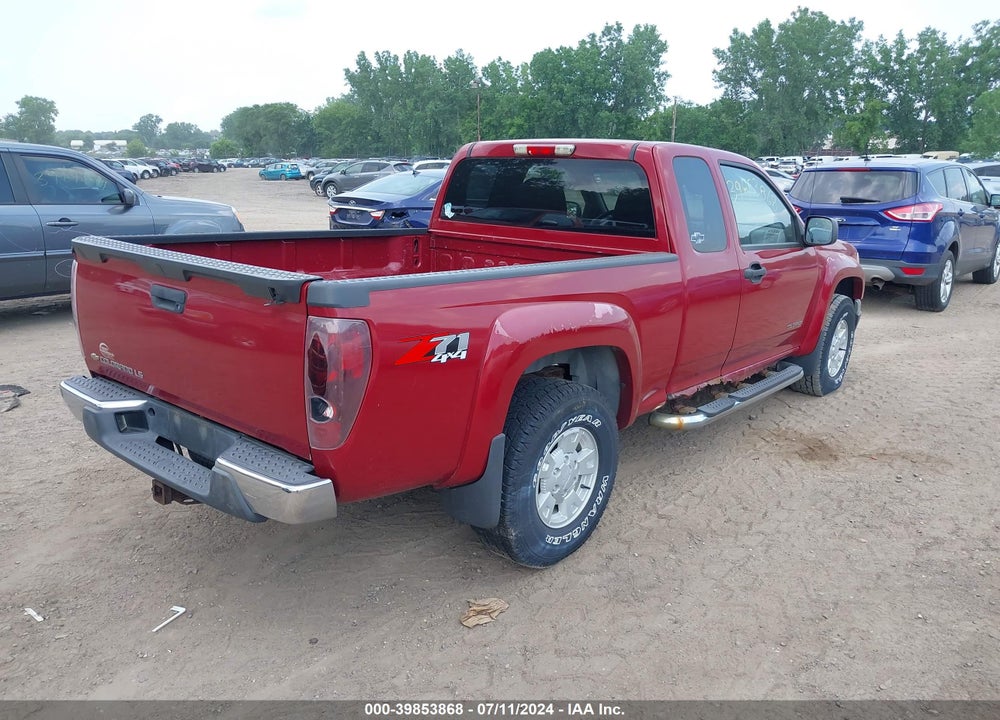 2005 CHEVROLET COLORADO LS VIN: 1GCDT196058215618