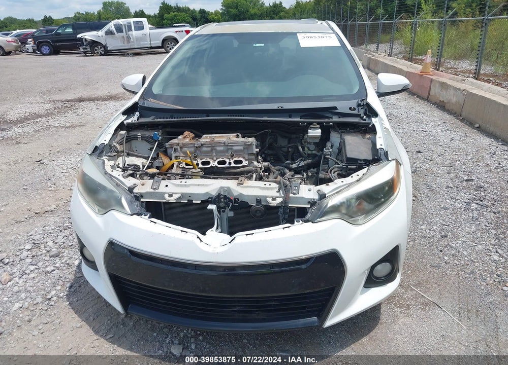 2014 TOYOTA COROLLA S PLUS VIN: 5YFBURHE4EP142608