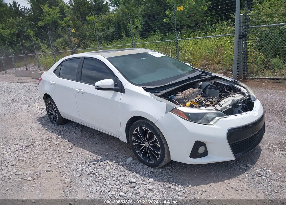 2014 TOYOTA COROLLA S PLUS VIN: 5YFBURHE4EP142608
