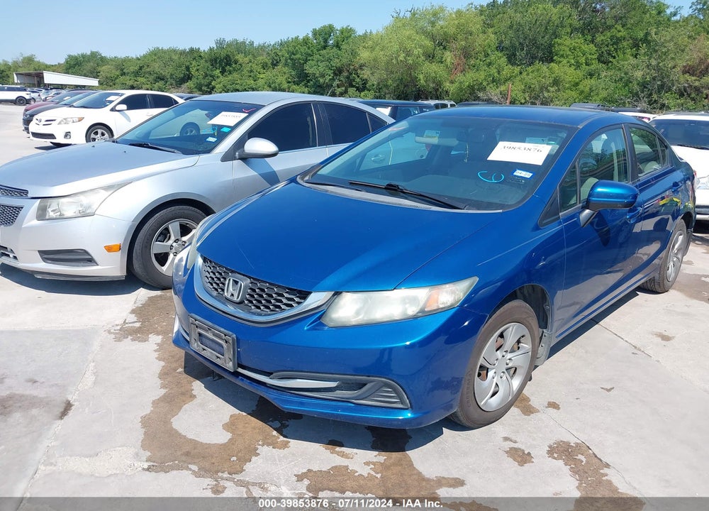 2014 HONDA CIVIC LX VIN: 2HGFB2F59EH513447