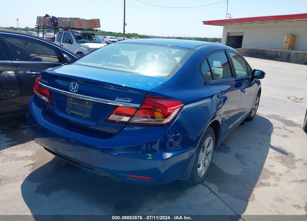 2014 HONDA CIVIC LX VIN: 2HGFB2F59EH513447