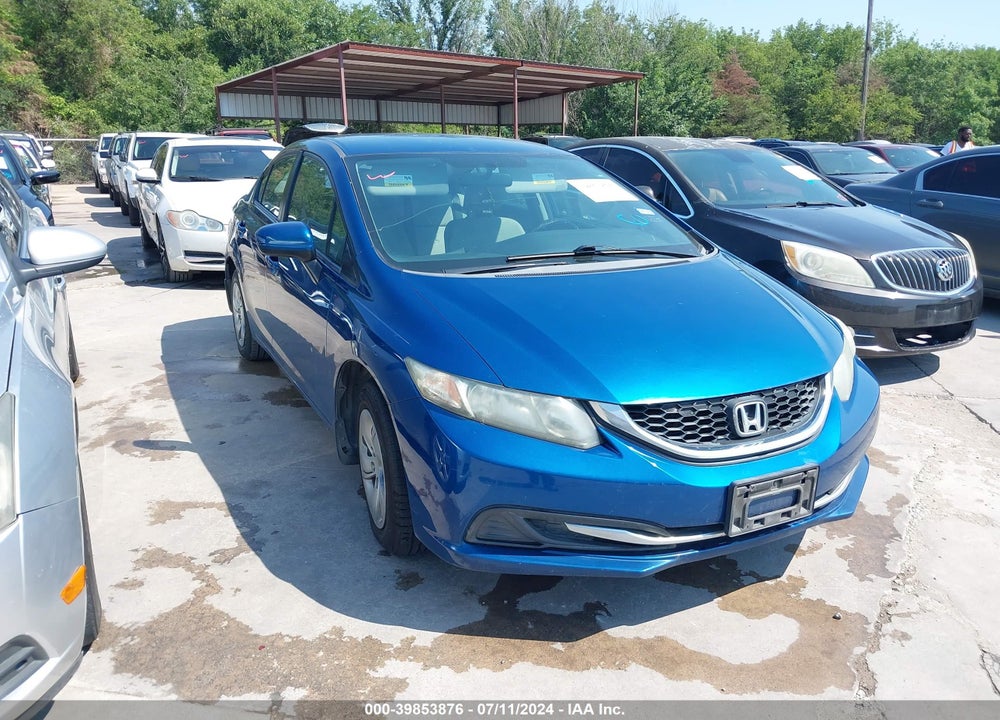 2014 HONDA CIVIC LX VIN: 2HGFB2F59EH513447