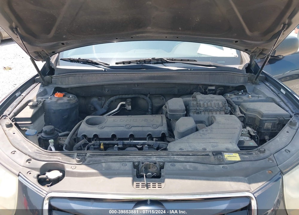 2011 HYUNDAI SANTA FE GLS VIN: 5XYZGDAB9BG016768