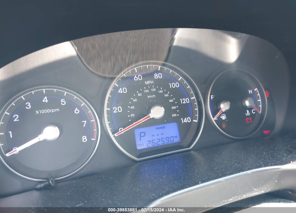 2011 HYUNDAI SANTA FE GLS VIN: 5XYZGDAB9BG016768