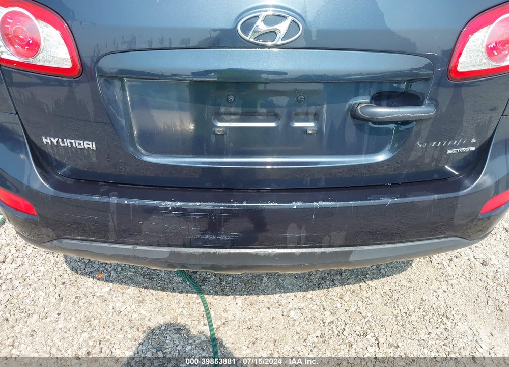 2011 HYUNDAI SANTA FE GLS VIN: 5XYZGDAB9BG016768