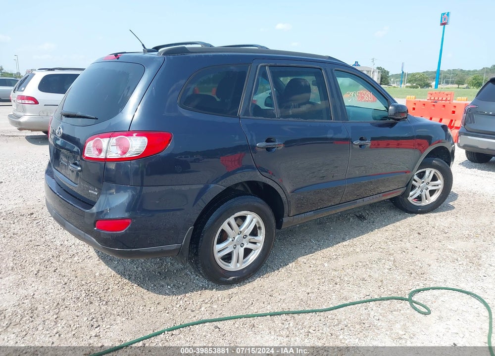 2011 HYUNDAI SANTA FE GLS VIN: 5XYZGDAB9BG016768