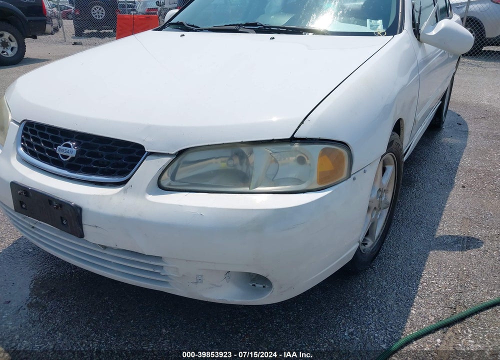 2001 NISSAN SENTRA SE- VIN: 3N1BB51D71L128969