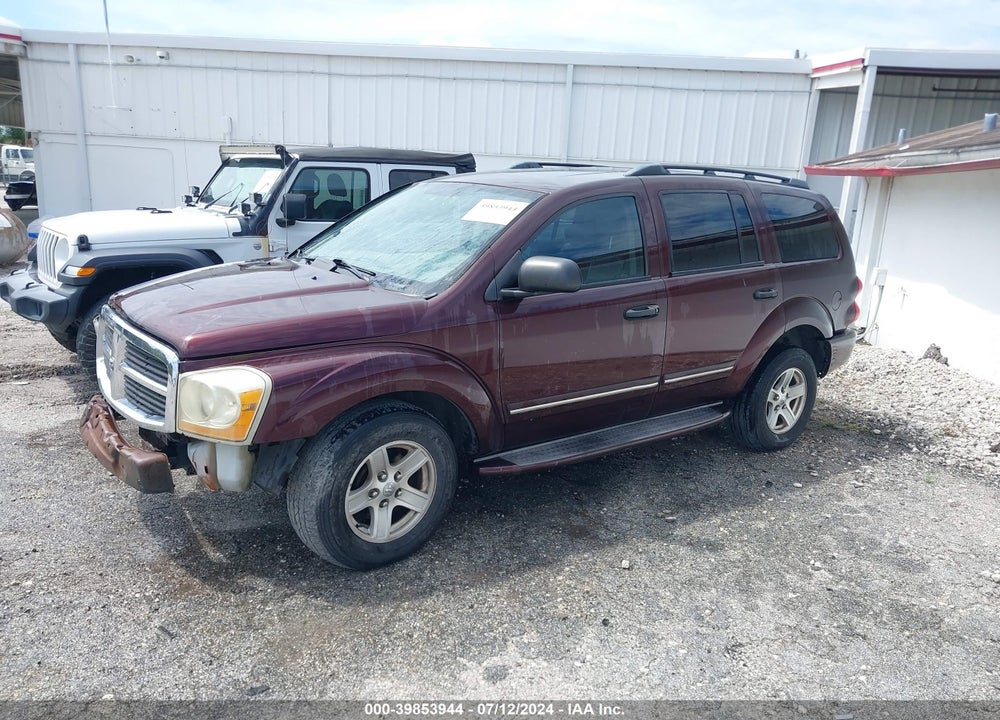 2004 DODGE DURANGO LIMITED VIN: 1D4HD58N24F223232