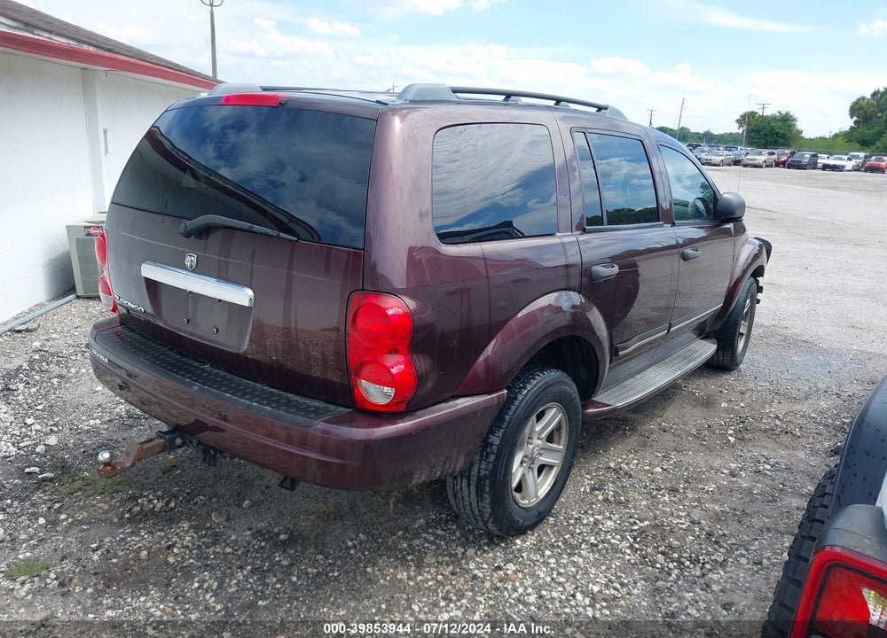 2004 DODGE DURANGO LIMITED VIN: 1D4HD58N24F223232