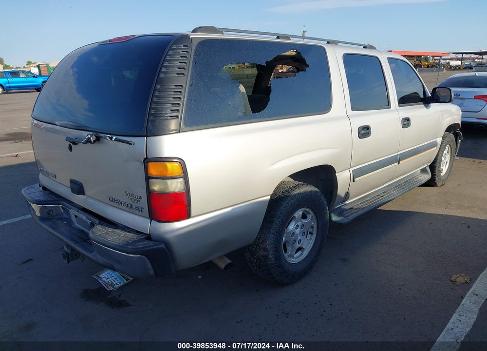 2004 CHEVROLET SUBURBAN 1500 LS VIN: 1GNEC16T84R160558