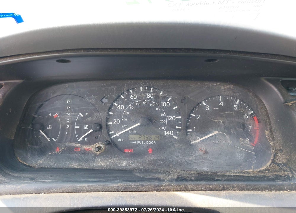 2001 TOYOTA CAMRY LE VIN: JT2BG22K710562776