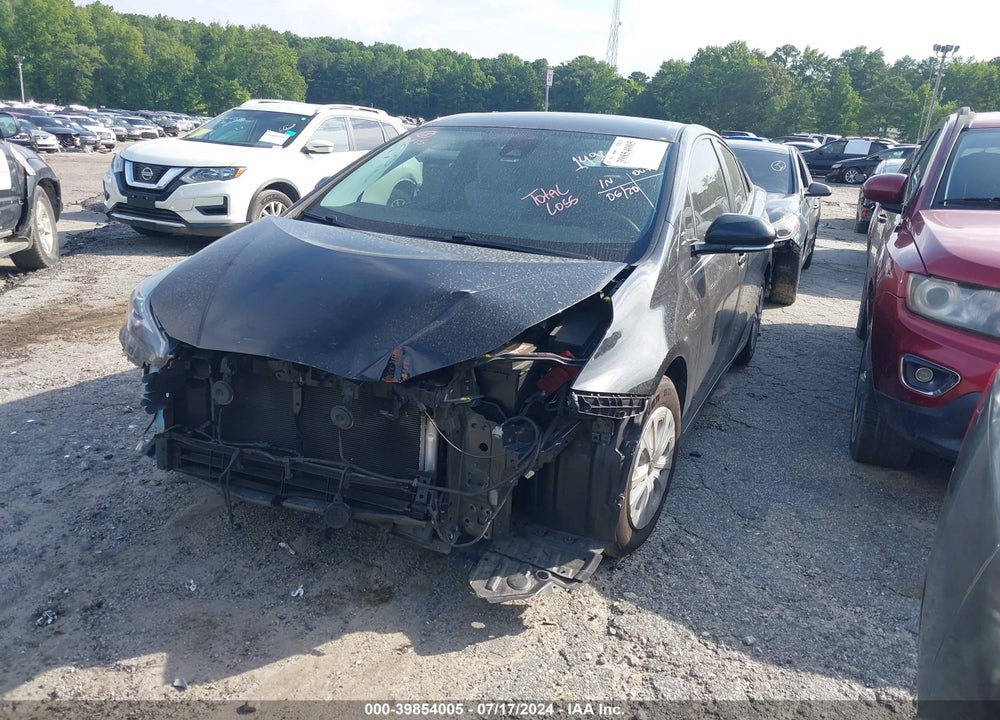 2019 TOYOTA PRIUS LE VIN: JTDKARFU9K3100040