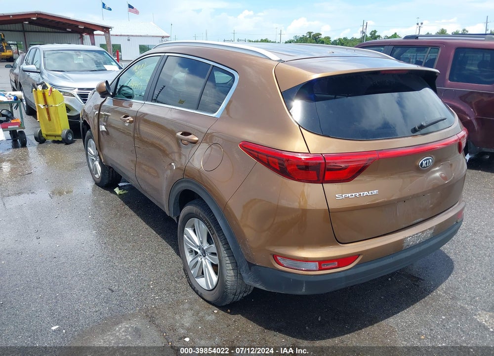 2017 KIA SPORTAGE LX VIN: KNDPMCAC0H7285945