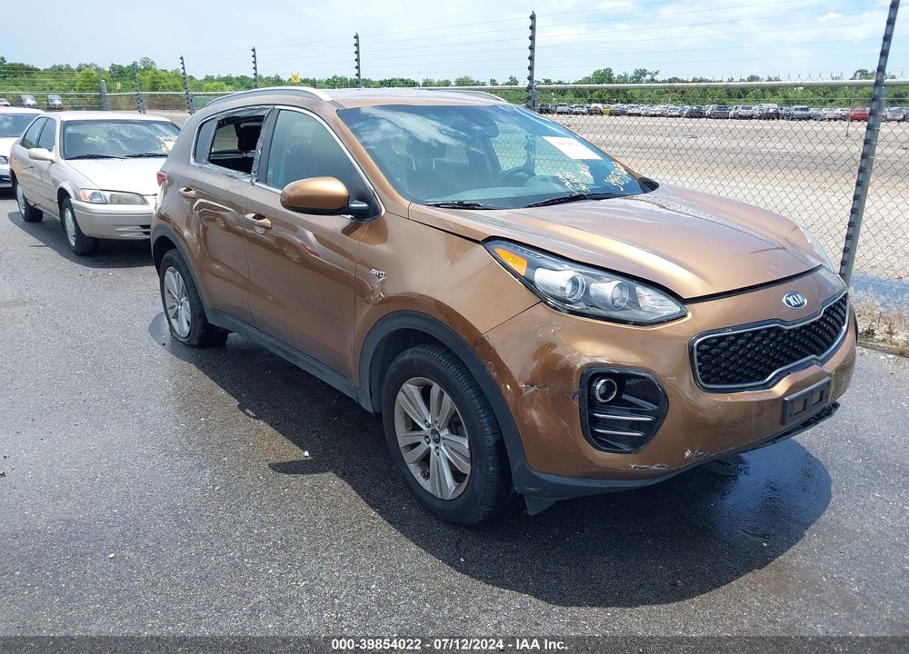 2017 KIA SPORTAGE LX VIN: KNDPMCAC0H7285945
