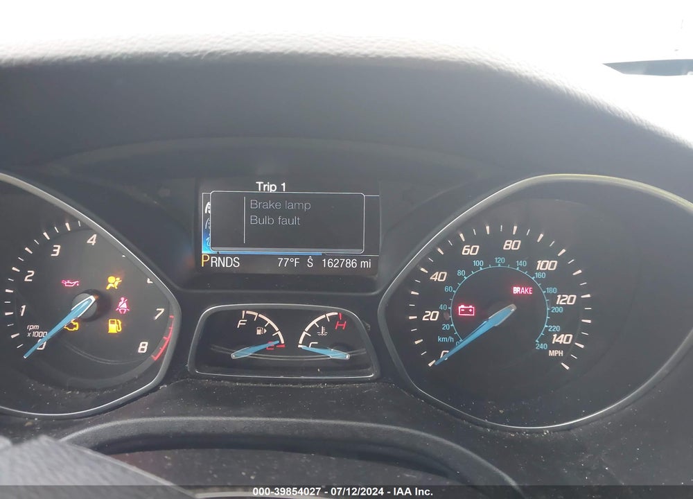 2013 FORD FOCUS TITANIUM VIN: 1FADP3N28DL280575