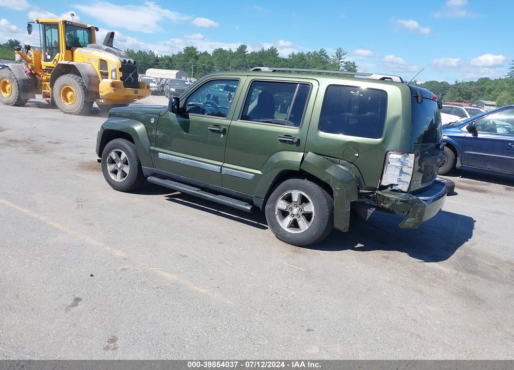 2008 JEEP LIBERTY SPORT VIN: 1J8GN28K78W235238