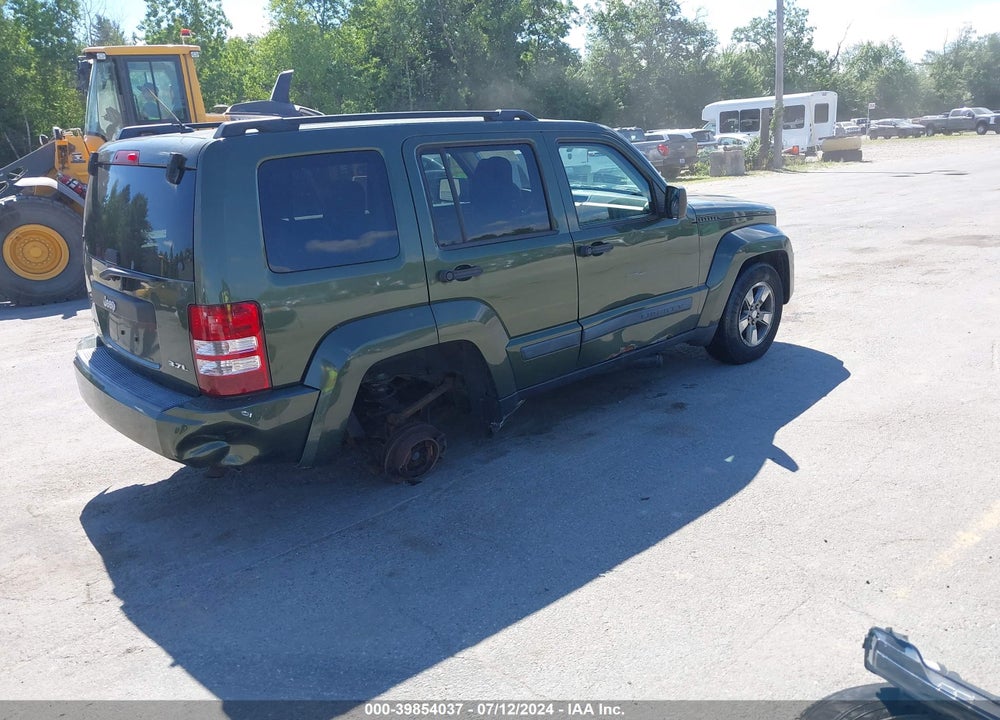 2008 JEEP LIBERTY SPORT VIN: 1J8GN28K78W235238