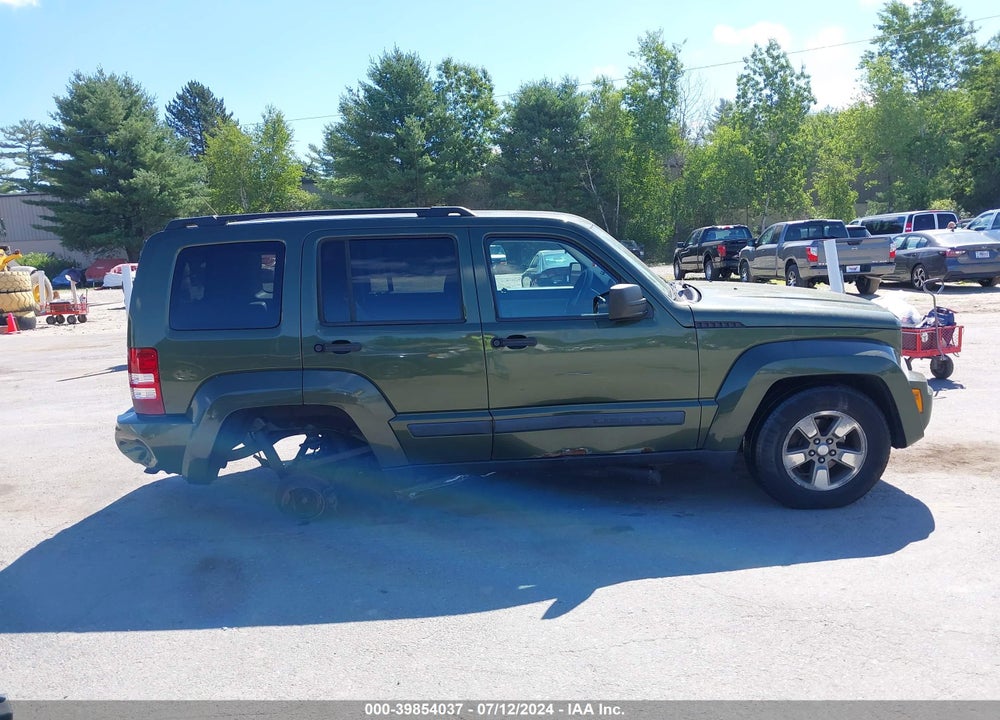 2008 JEEP LIBERTY SPORT VIN: 1J8GN28K78W235238