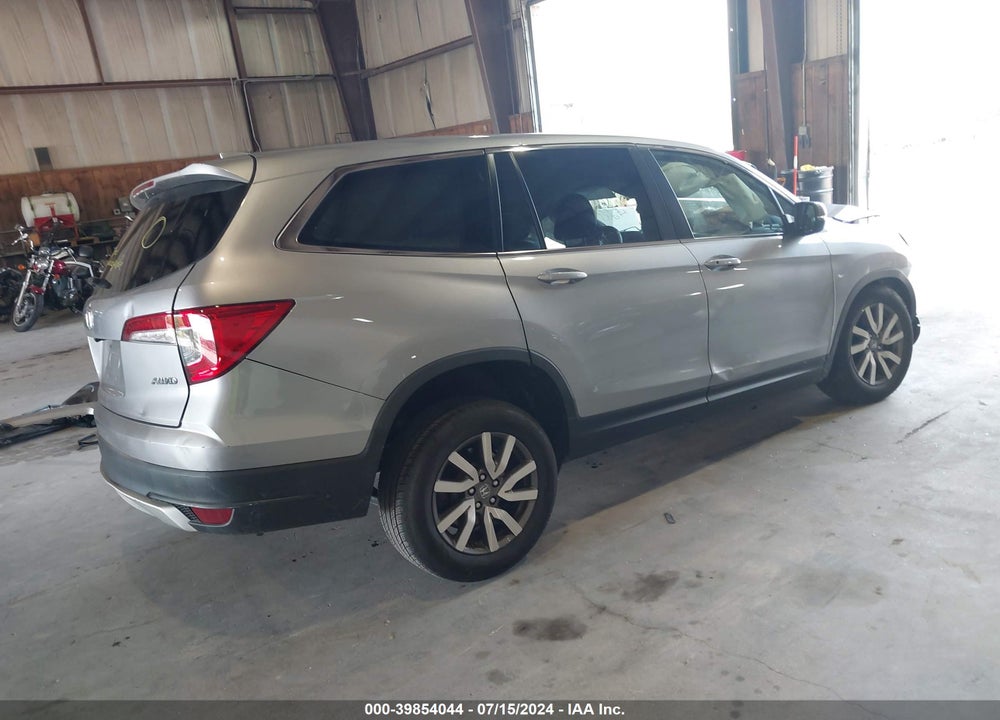 2019 HONDA PILOT EX VIN: 5FNYF6H39KB097979