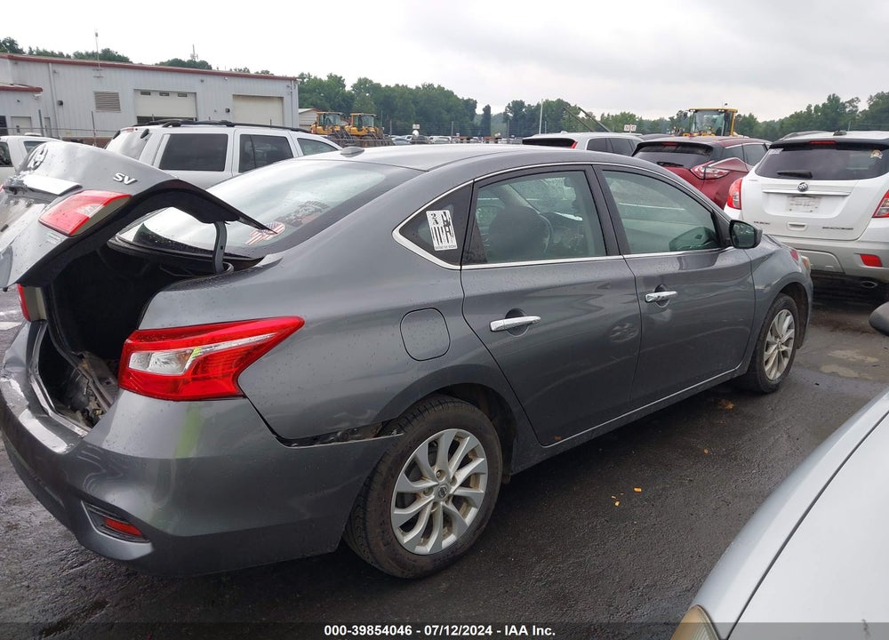 2019 NISSAN SENTRA SV VIN: 3N1AB7APXKY453234