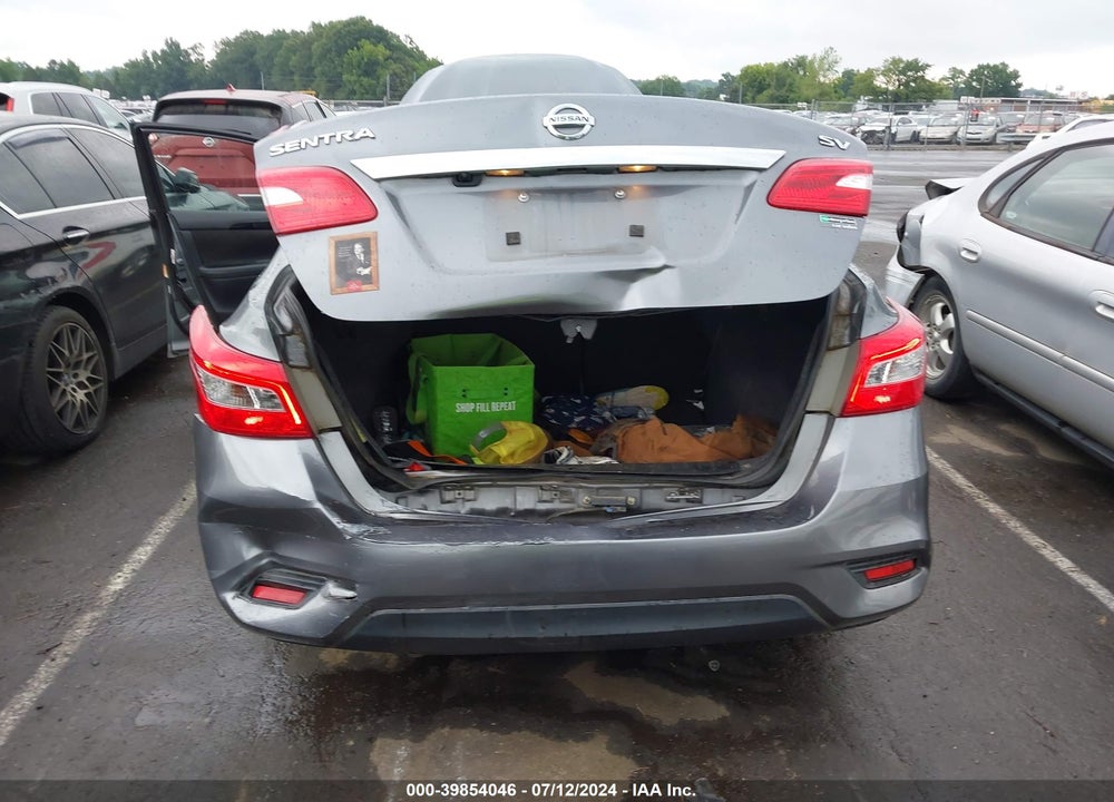 2019 NISSAN SENTRA SV VIN: 3N1AB7APXKY453234