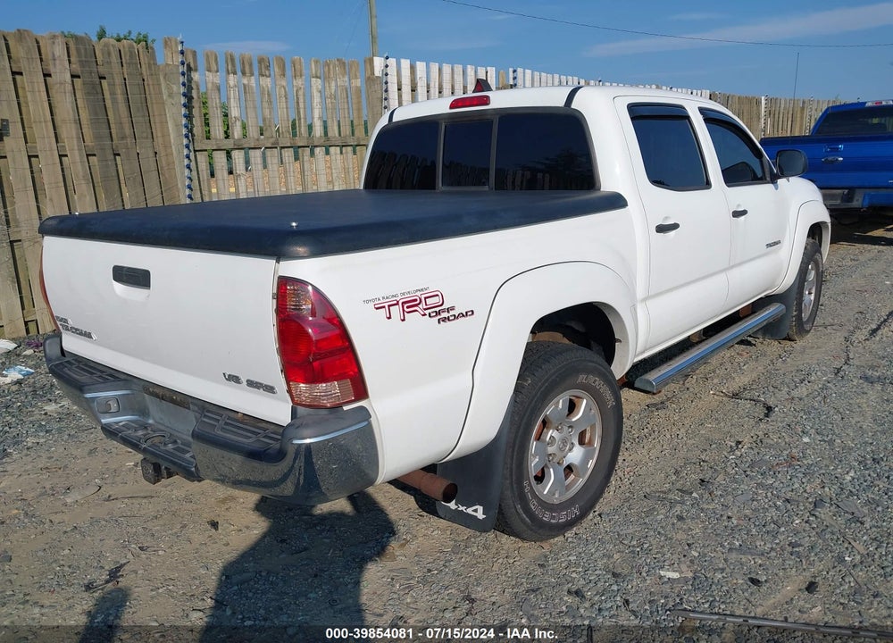 2007 TOYOTA TACOMA BASE V6 VIN: 5TELU42NX7Z362154
