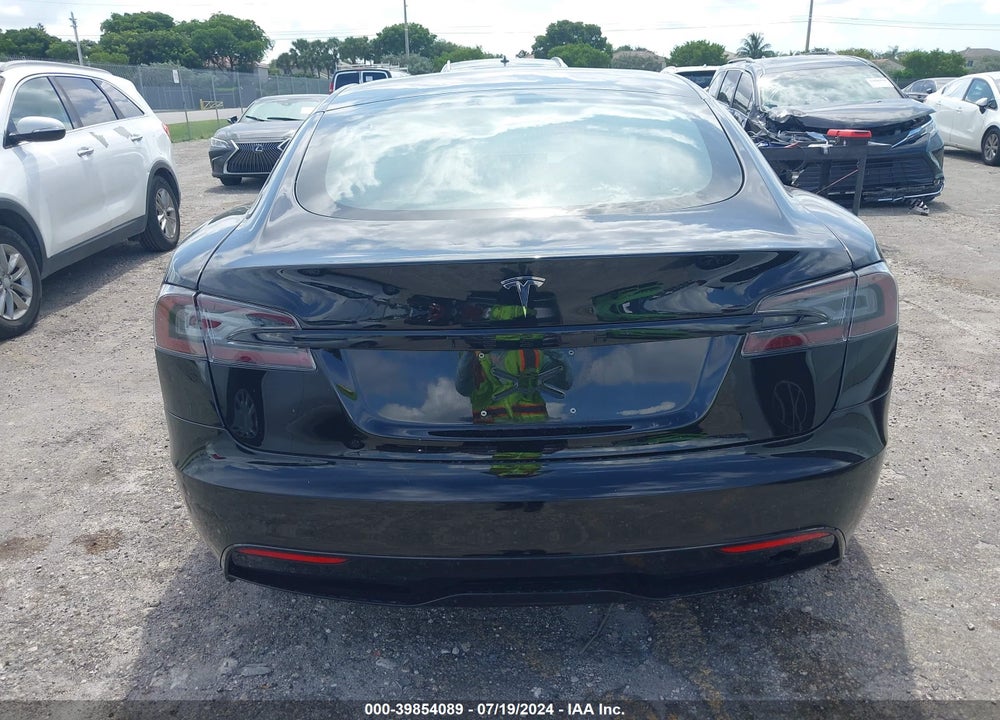 2021 TESLA MODEL S LONG RANGE DUAL MOTOR ALL-WHEEL DRIVE VIN: 5YJSA1E57MF454222