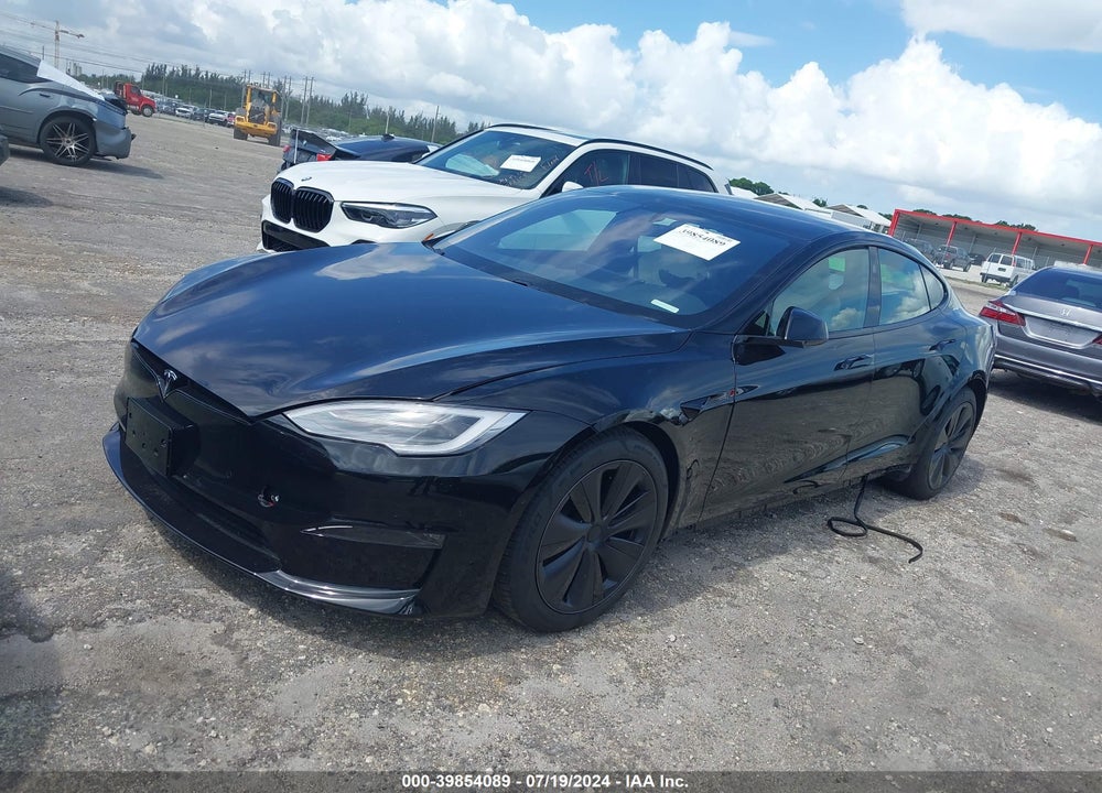 2021 TESLA MODEL S LONG RANGE DUAL MOTOR ALL-WHEEL DRIVE VIN: 5YJSA1E57MF454222