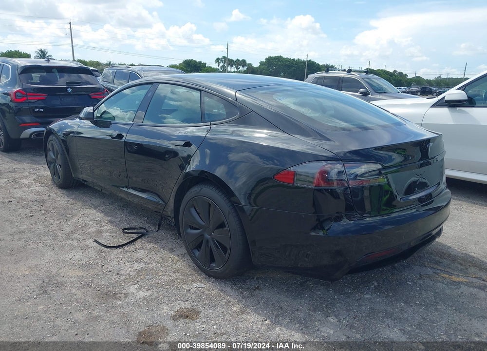 2021 TESLA MODEL S LONG RANGE DUAL MOTOR ALL-WHEEL DRIVE VIN: 5YJSA1E57MF454222