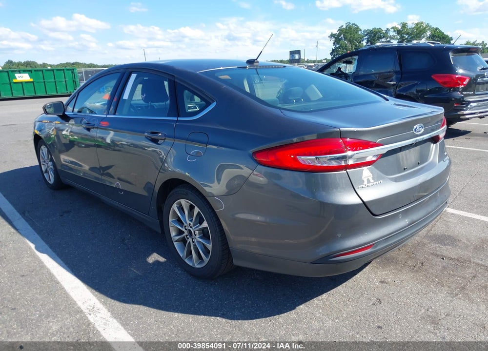 2017 FORD FUSION HYBRID SE VIN: 3FA6P0LU1HR322572