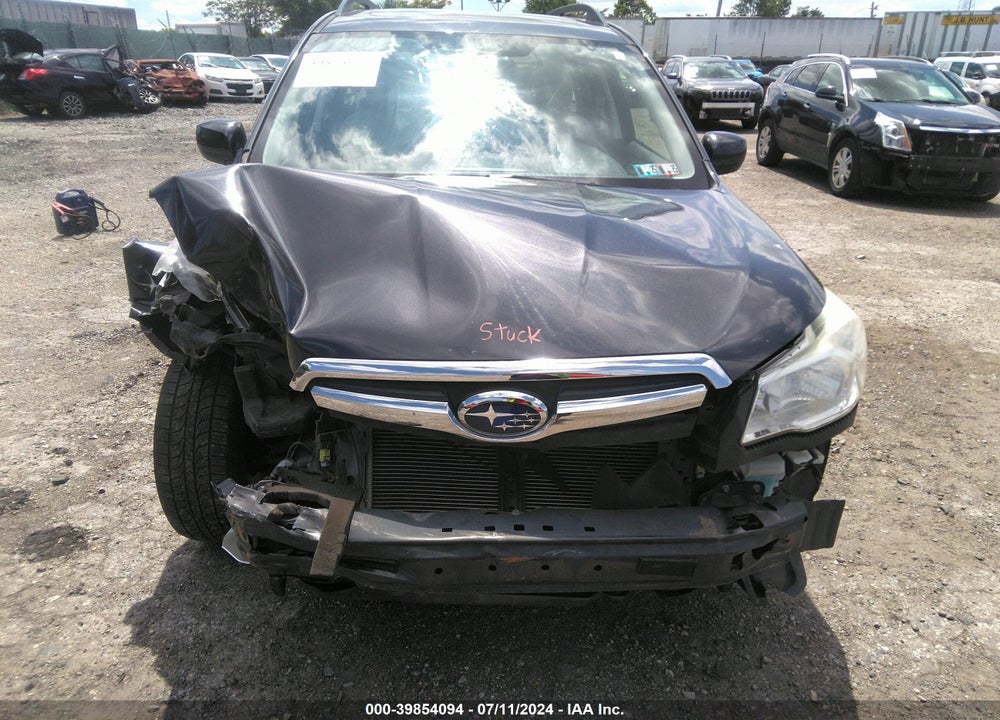 2015 SUBARU FORESTER 2.5I PREMIUM VIN: JF2SJADC2FH443620