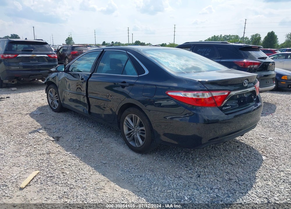 2016 TOYOTA CAMRY SE VIN: 4T1BF1FK3GU191580