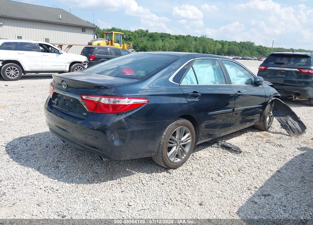 2016 TOYOTA CAMRY SE VIN: 4T1BF1FK3GU191580