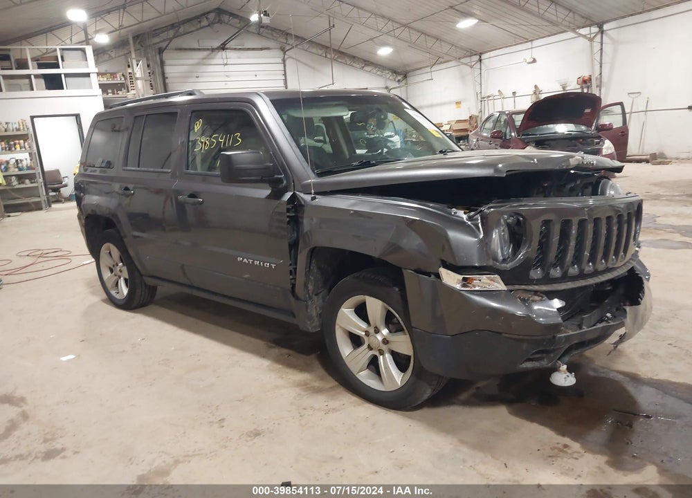 2014 JEEP PATRIOT LATITUDE VIN: 1C4NJRFB8ED905117
