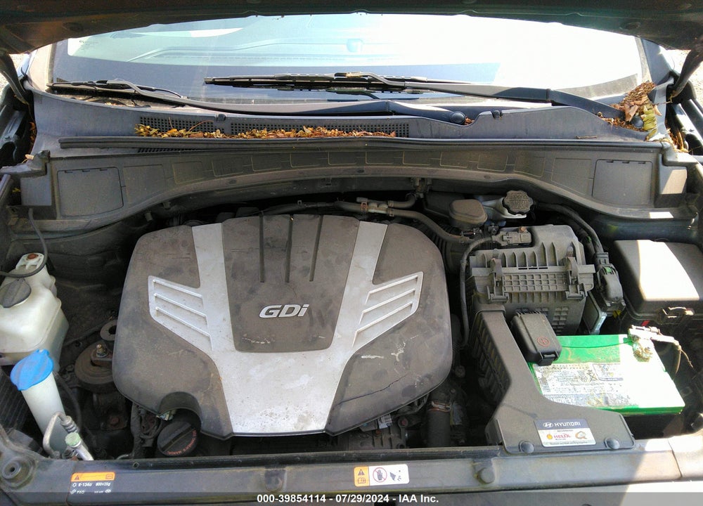 2014 HYUNDAI SANTA FE GLS VIN: KM8SRDHF7EU086224