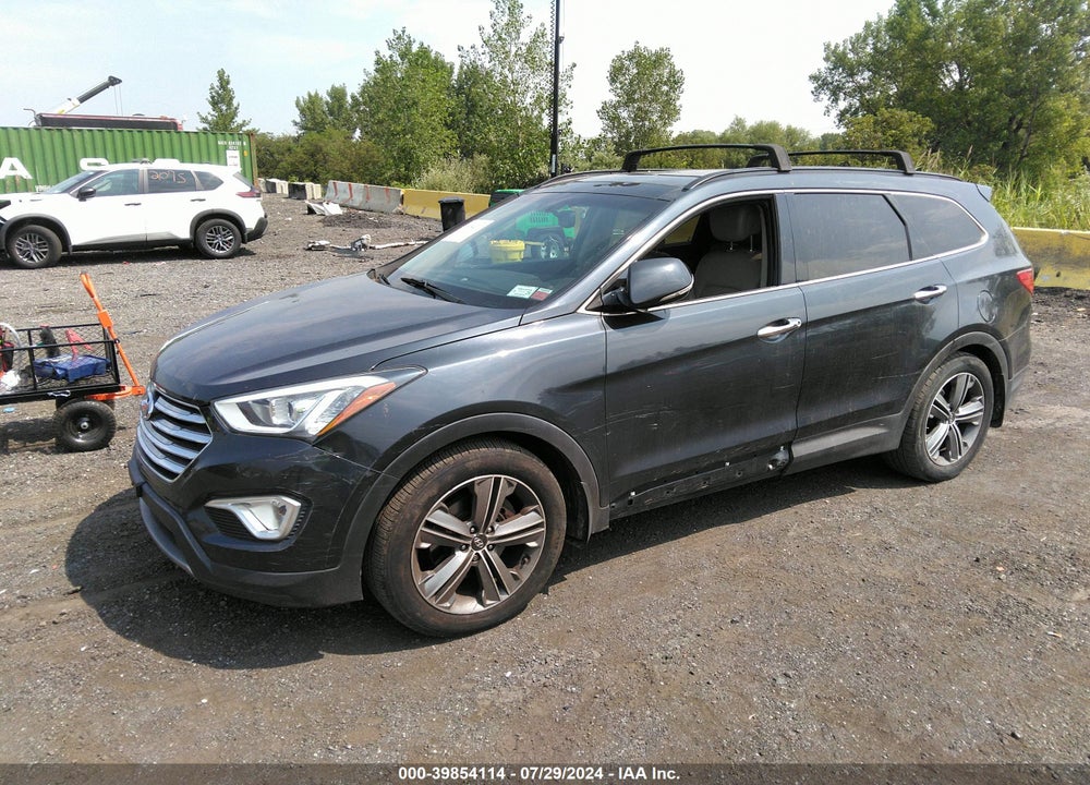 2014 HYUNDAI SANTA FE GLS VIN: KM8SRDHF7EU086224