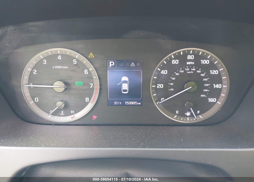 2015 HYUNDAI SONATA SE VIN: 5NPE24AFXFH170095