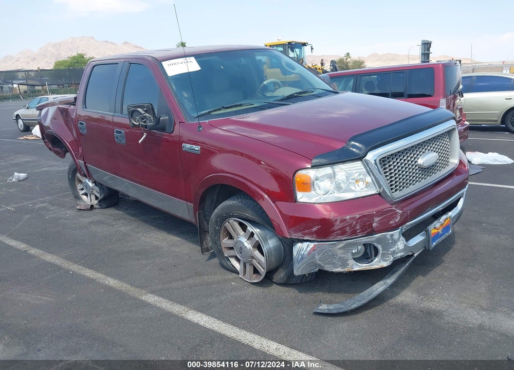 2006 FORD F-150 LARIAT/XLT VIN: 1FTPW12556KB24127