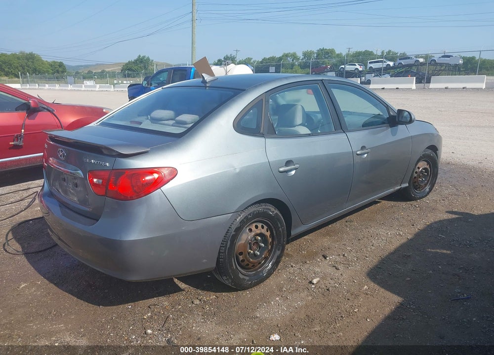 2010 HYUNDAI ELANTRA GLS VIN: KMHDU4AD0AU027252