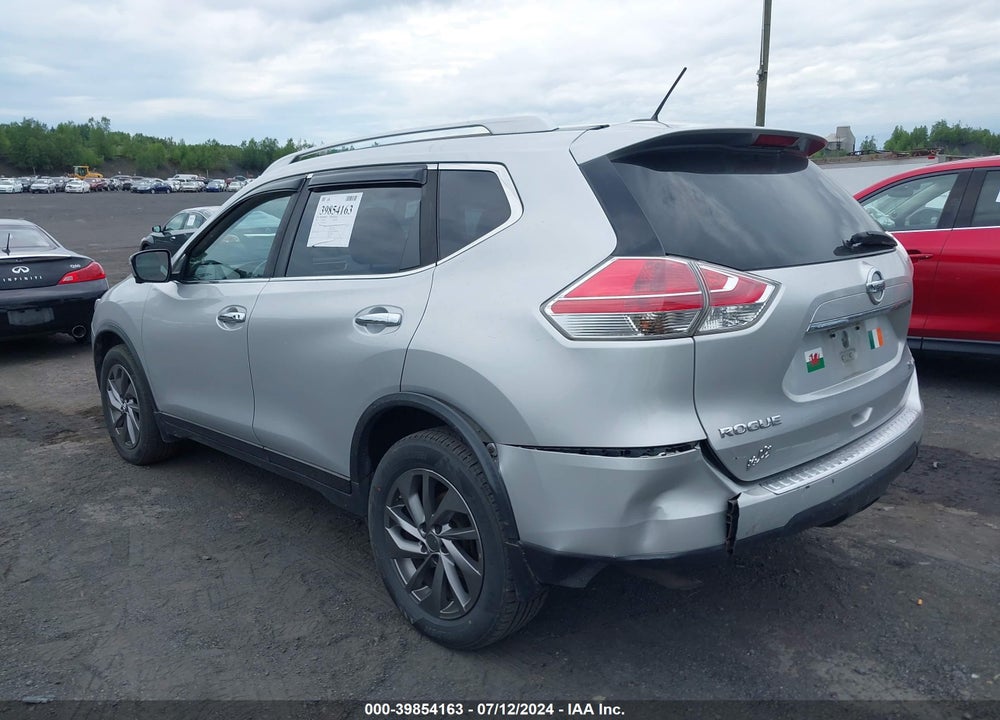 2016 NISSAN ROGUE SL VIN: JN8AT2MV2GW143461