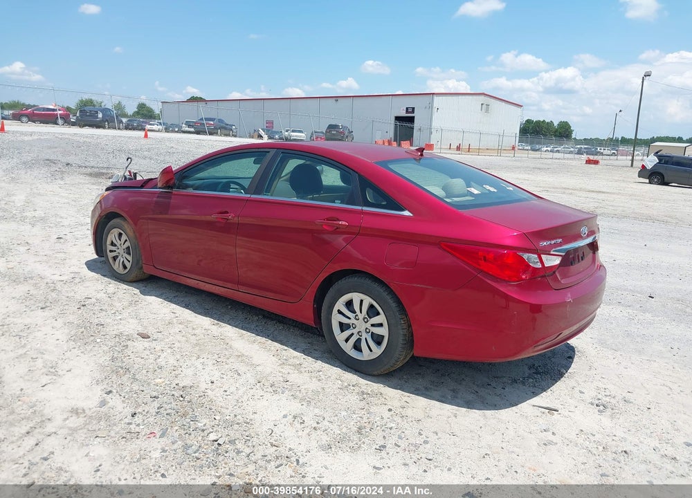 2011 HYUNDAI SONATA GLS VIN: 5NPEB4AC1BH190350