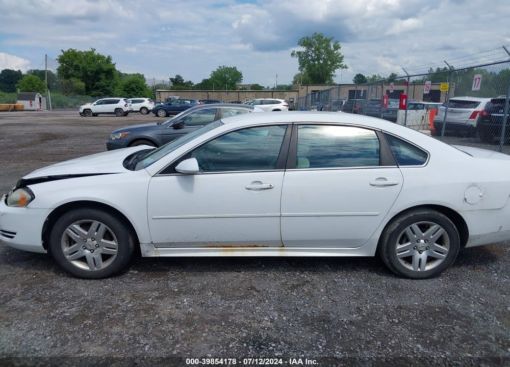 2012 CHEVROLET IMPALA LT VIN: 2G1WG5E34C1174872