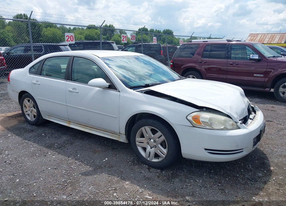 2012 CHEVROLET IMPALA LT VIN: 2G1WG5E34C1174872