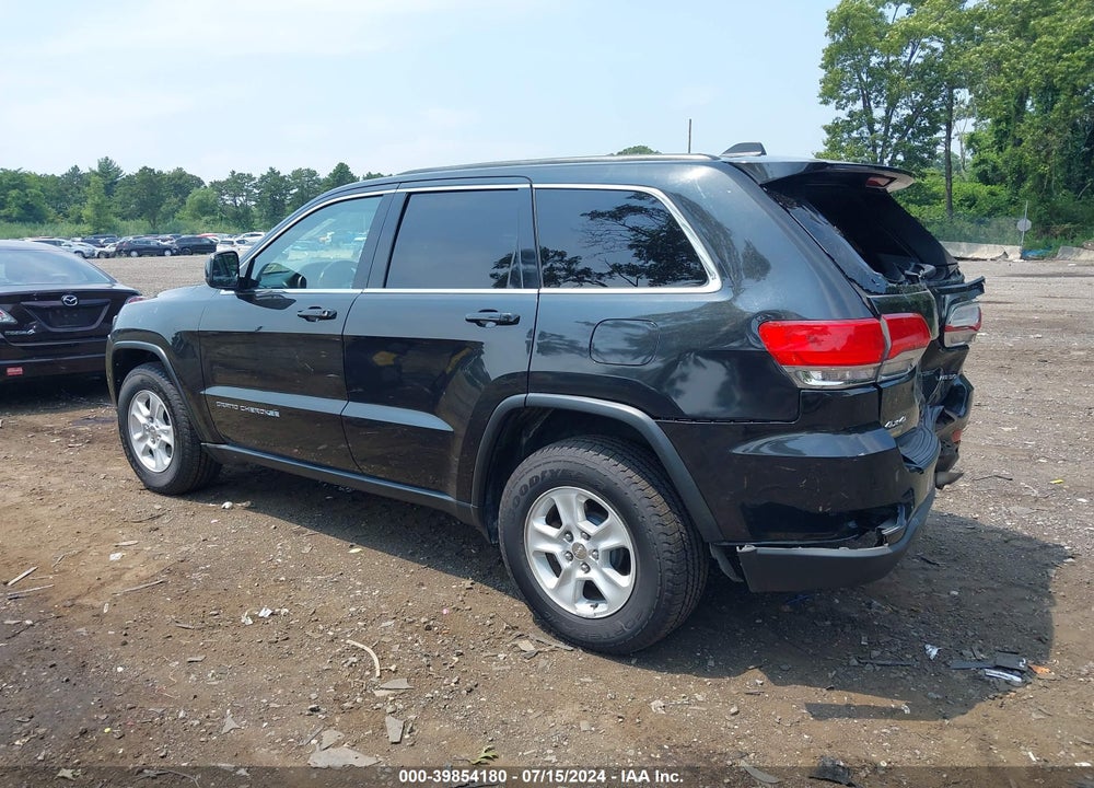 2015 JEEP GRAND CHEROKEE LAREDO VIN: 1C4RJFAG5FC762055