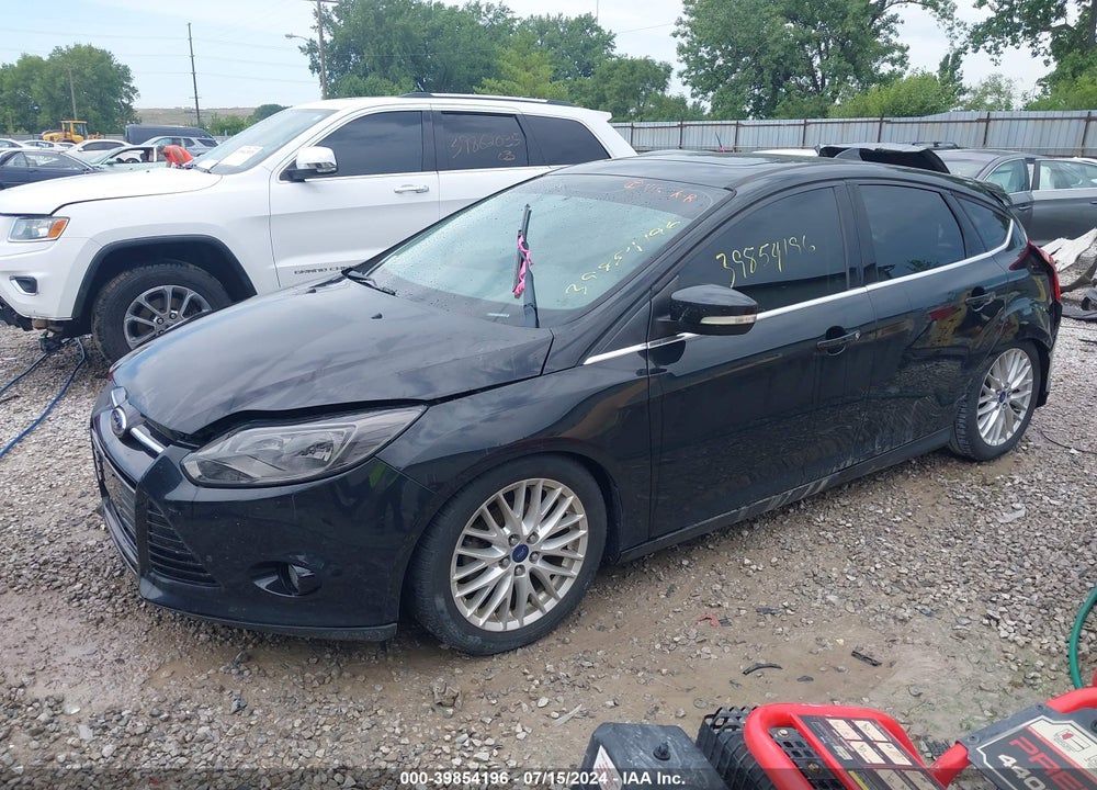 2014 FORD FOCUS TITANIUM VIN: 1FADP3N20EL269779