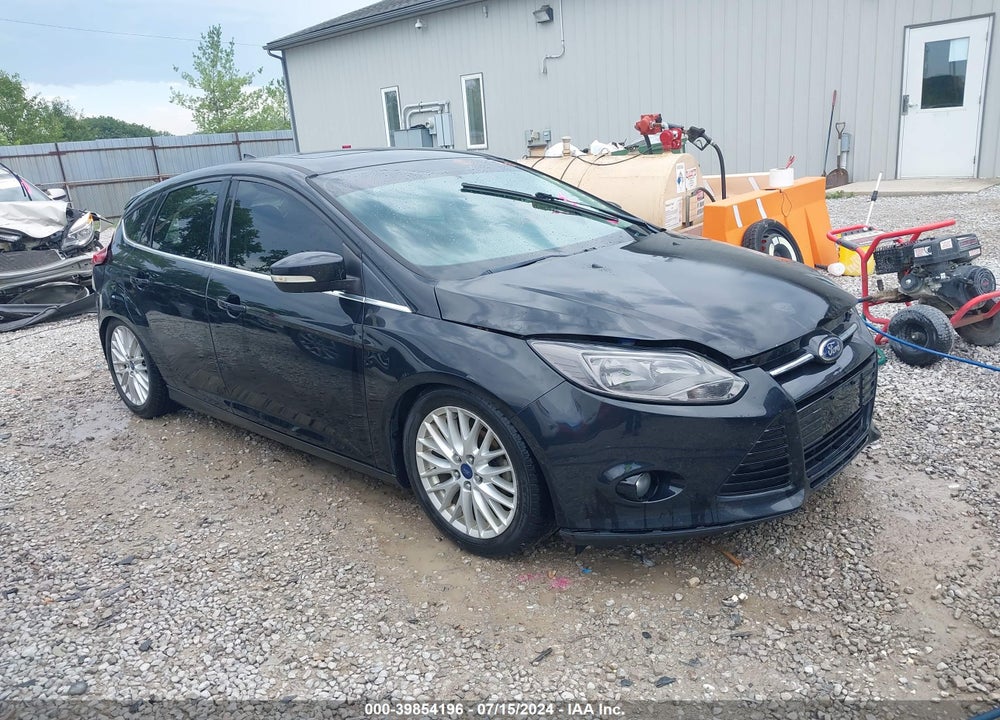 2014 FORD FOCUS TITANIUM VIN: 1FADP3N20EL269779